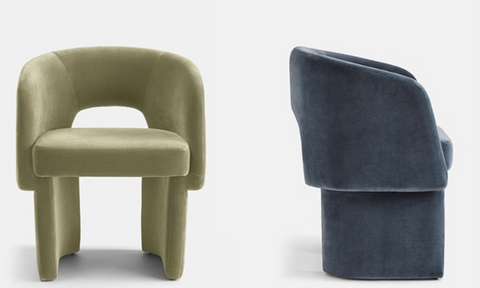 Paddy Dining Chair, Velvet