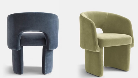 Paddy Dining Chair, Velvet