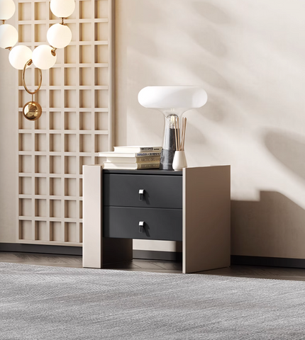 Bach Bedside Table, Wood