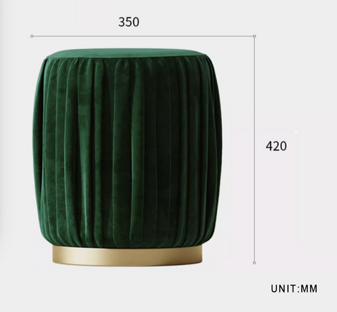 Bacchus Foot stool, Velvet