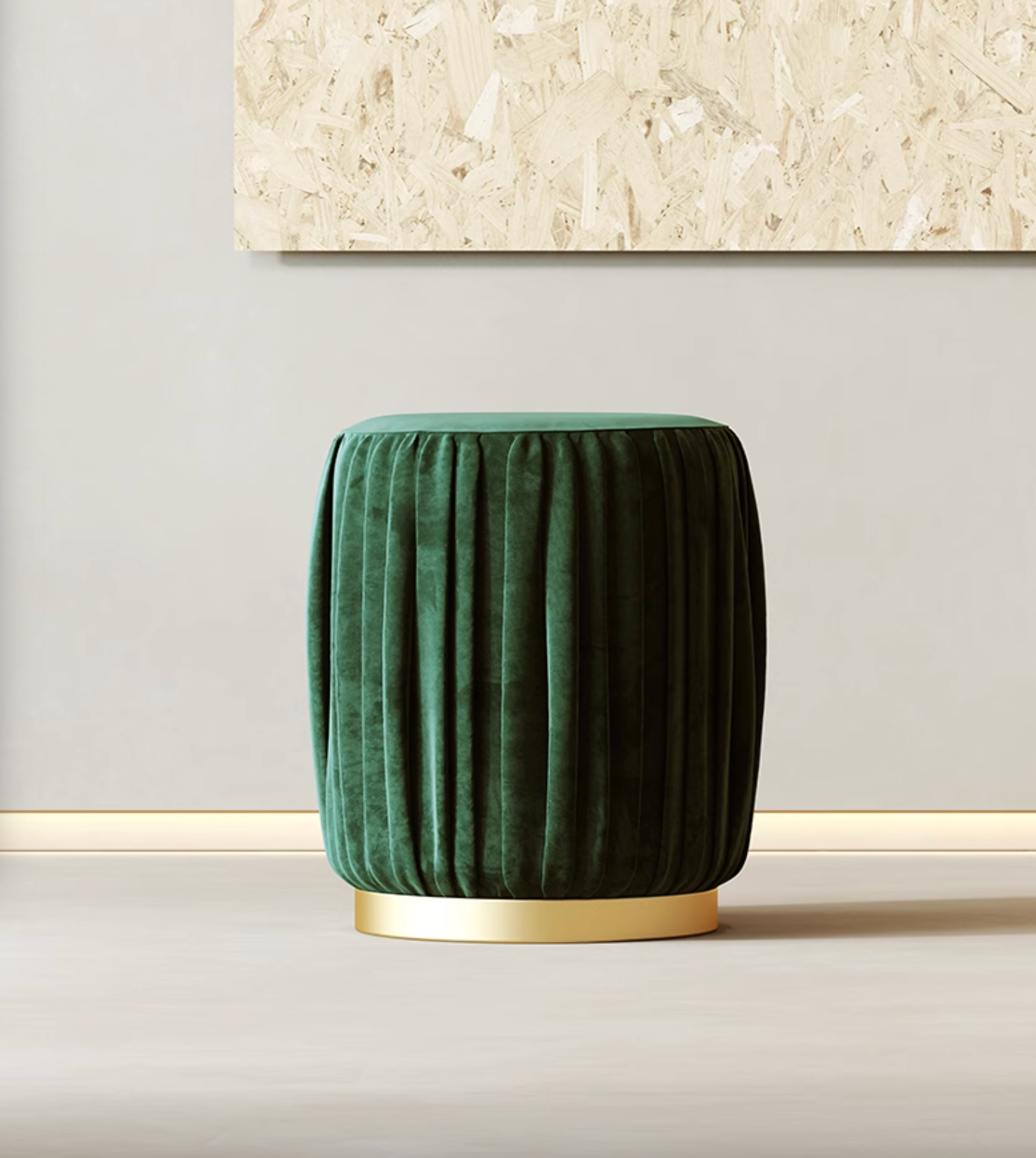 Bacchus Foot stool, Velvet