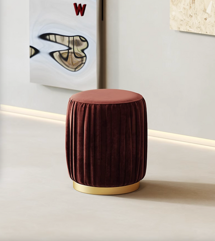 Bacchus Foot stool, Velvet