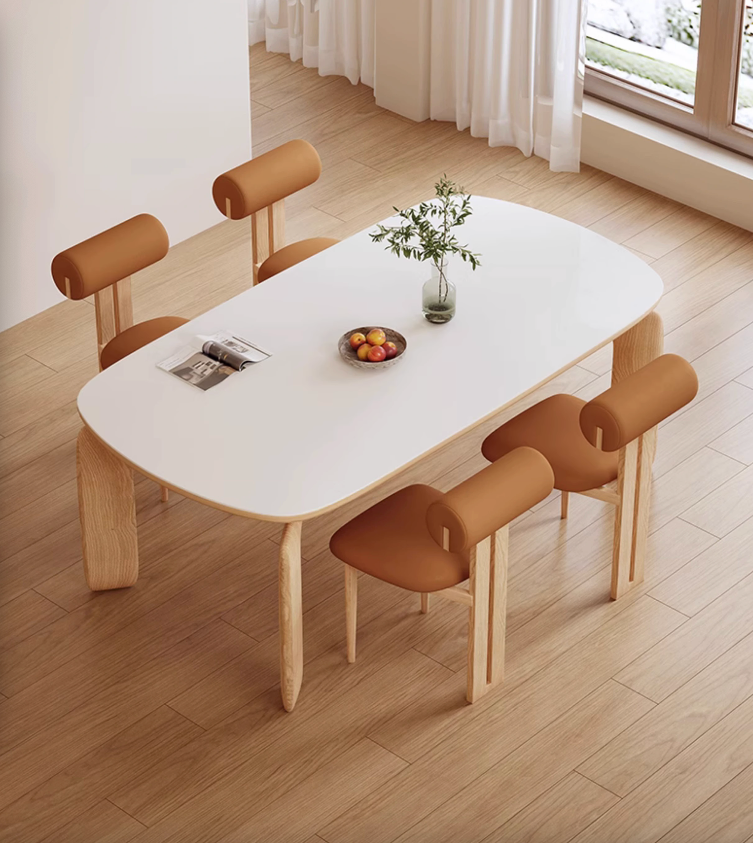 Domingo Dining Table, Sintered Stone