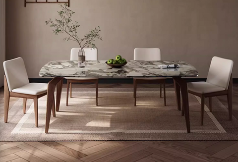 Dominic Dining Table, Marble
