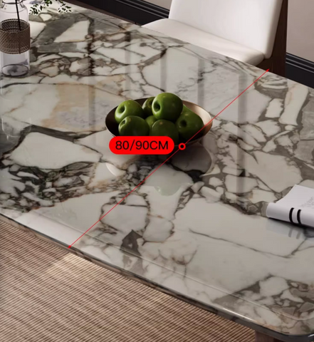 Dominic Dining Table, Marble