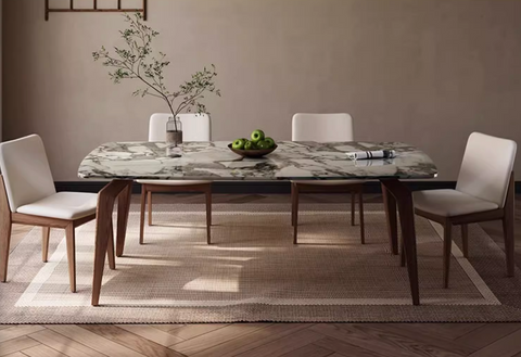Dominic Dining Table, Marble