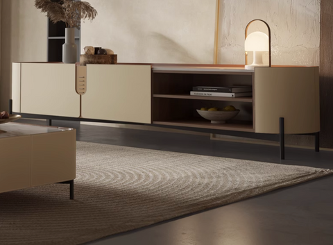 Aelan TV Stand, Oak