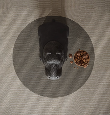 Hippo Coffee Table, Side Table, Glass