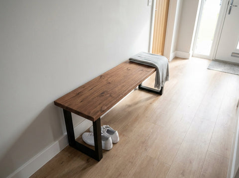 The Bruton Bench — Walnut