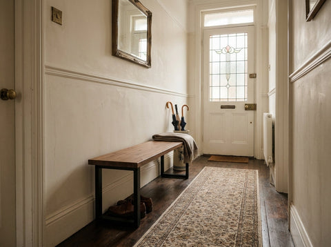 The Bruton Bench — Walnut