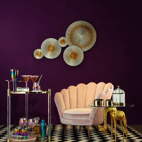 Nason Abstract Discs Wall Sculpture