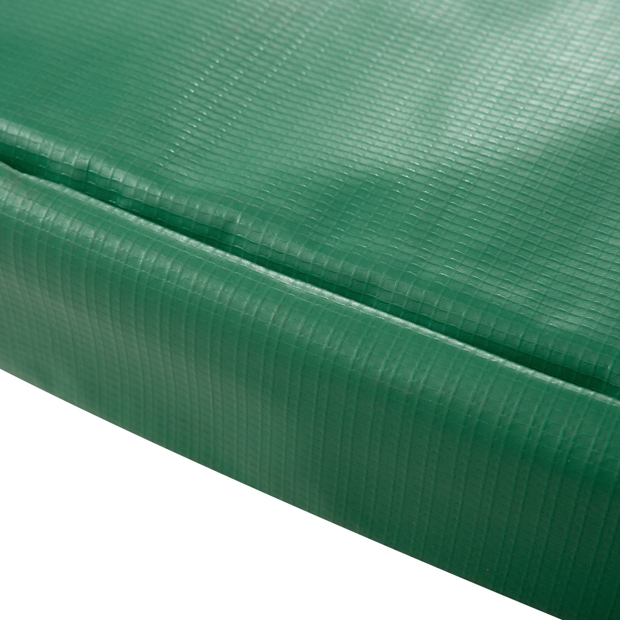 HOMCOM 12FT Replacement Trampoline Pad Thick Foam Safety Φ366cm Spring Cover Bounce Padding - Green