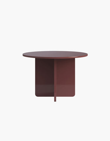 Yadav Glass Top Dining Table, Round Accent Table