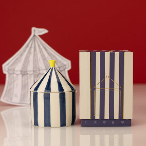 Carnival: Navy Magician Candle - Oud & Leather