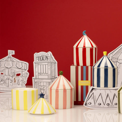 Carnival: Illusionist Pink Candle - Fig & Neroli