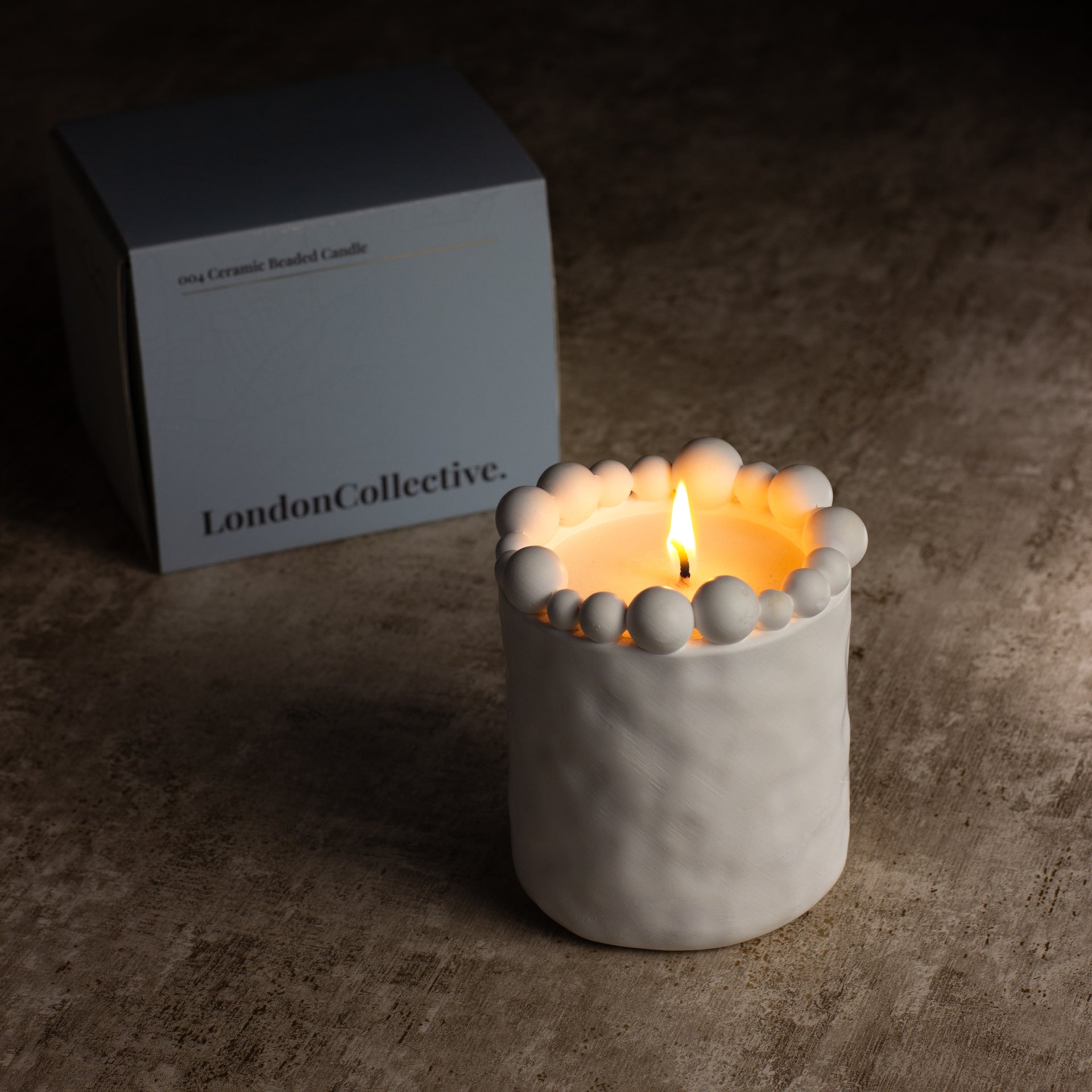 London Collective Beaded Candle - Fig & Neroli