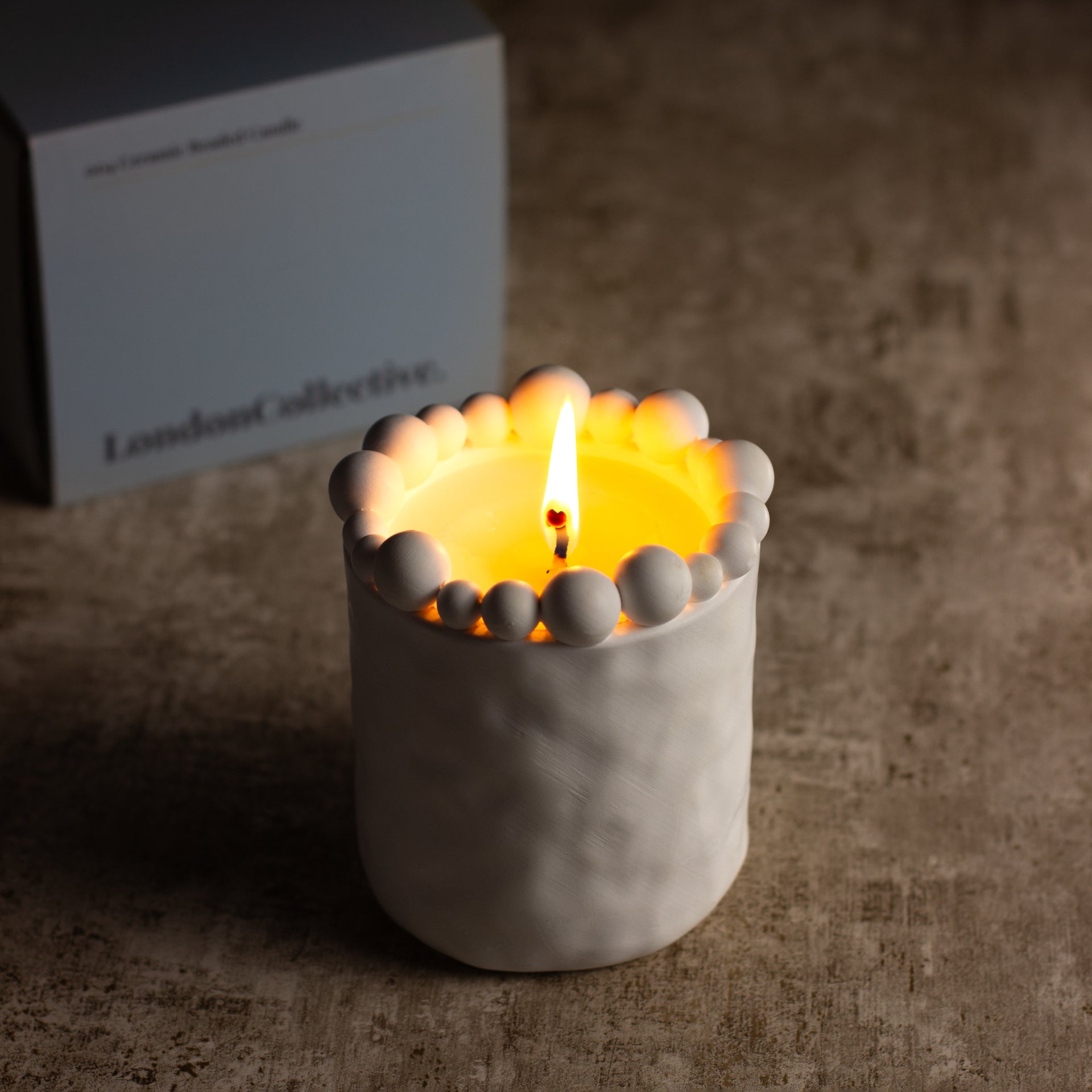 London Collective Beaded Candle - Fig & Neroli