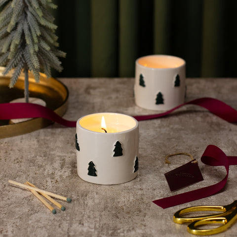 Under the Tree: Christmas Spruce Candle - Cypress & Fig