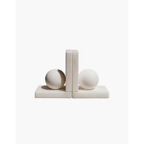 A Pair of Demetrius Vintage bookend Marble - book ends