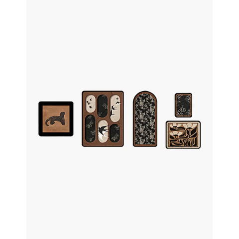 A Set Of 5 Leopold Gallery Wall Pictures - pictures