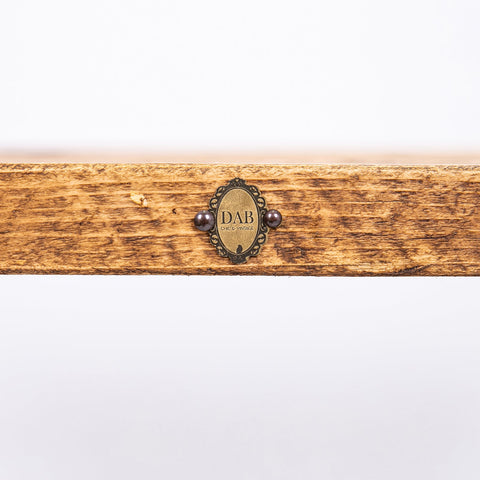 Bespoke Solid Wooden Bench - Industrial Steel Hairpin Leg & Rustic Seating