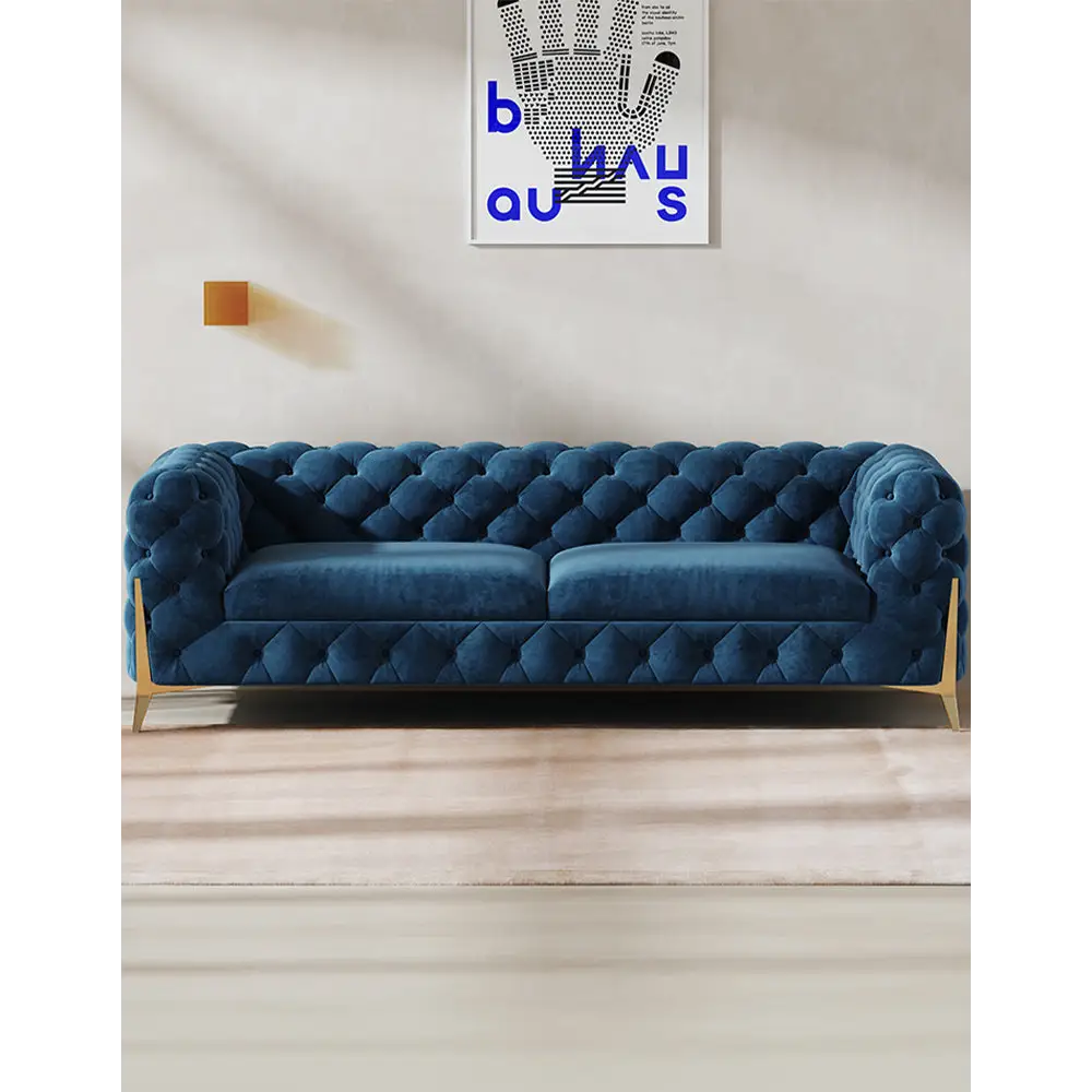 Aaron Two Seater Sofa Velvet