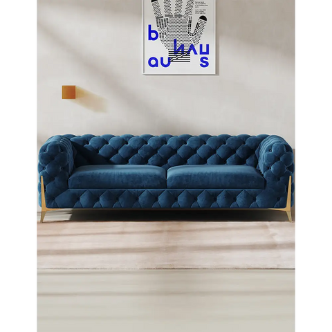 Aaron Two Seater Sofa Velvet