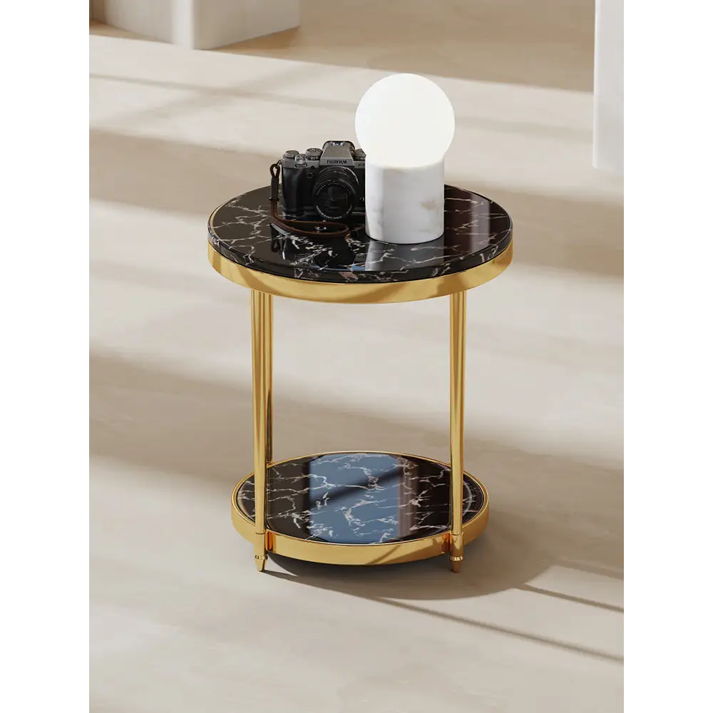 Abbas Side Table Marble Top
