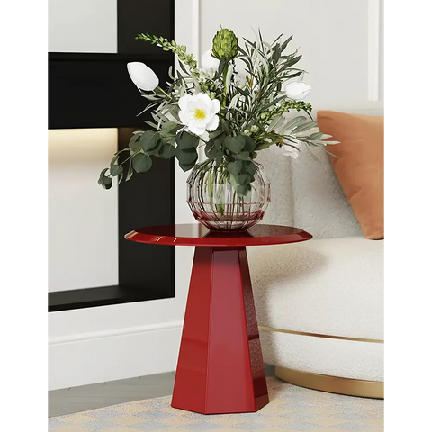 Abbott Side Table Red