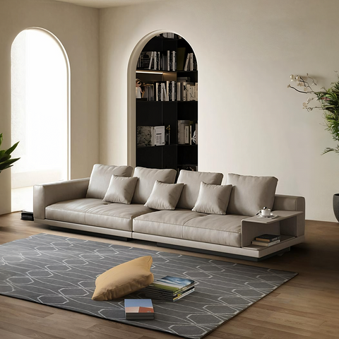 Abby Two Seater, Three Seater, Four Seater Sofa, With Storage Grey