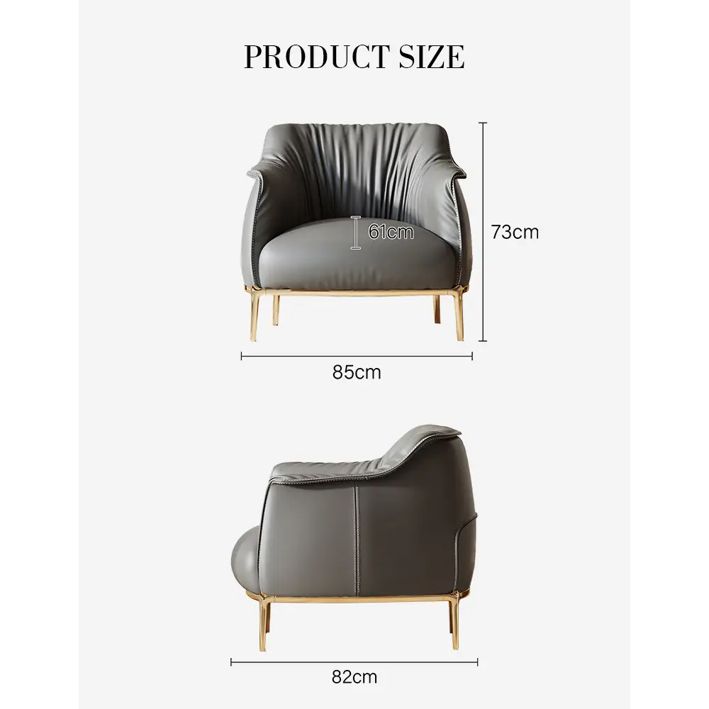 Abelard Armchair Leather