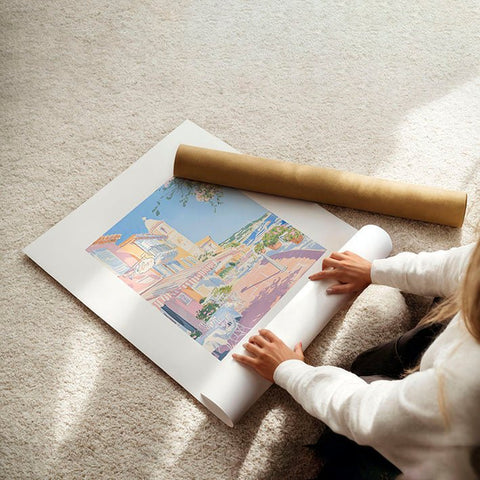 Above The Bed Wall Decor | Set of 3 Beach Decor Wall art Prints