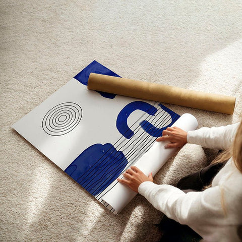 Abstract Art Print | Set of 3 Abstract Wall art Prints