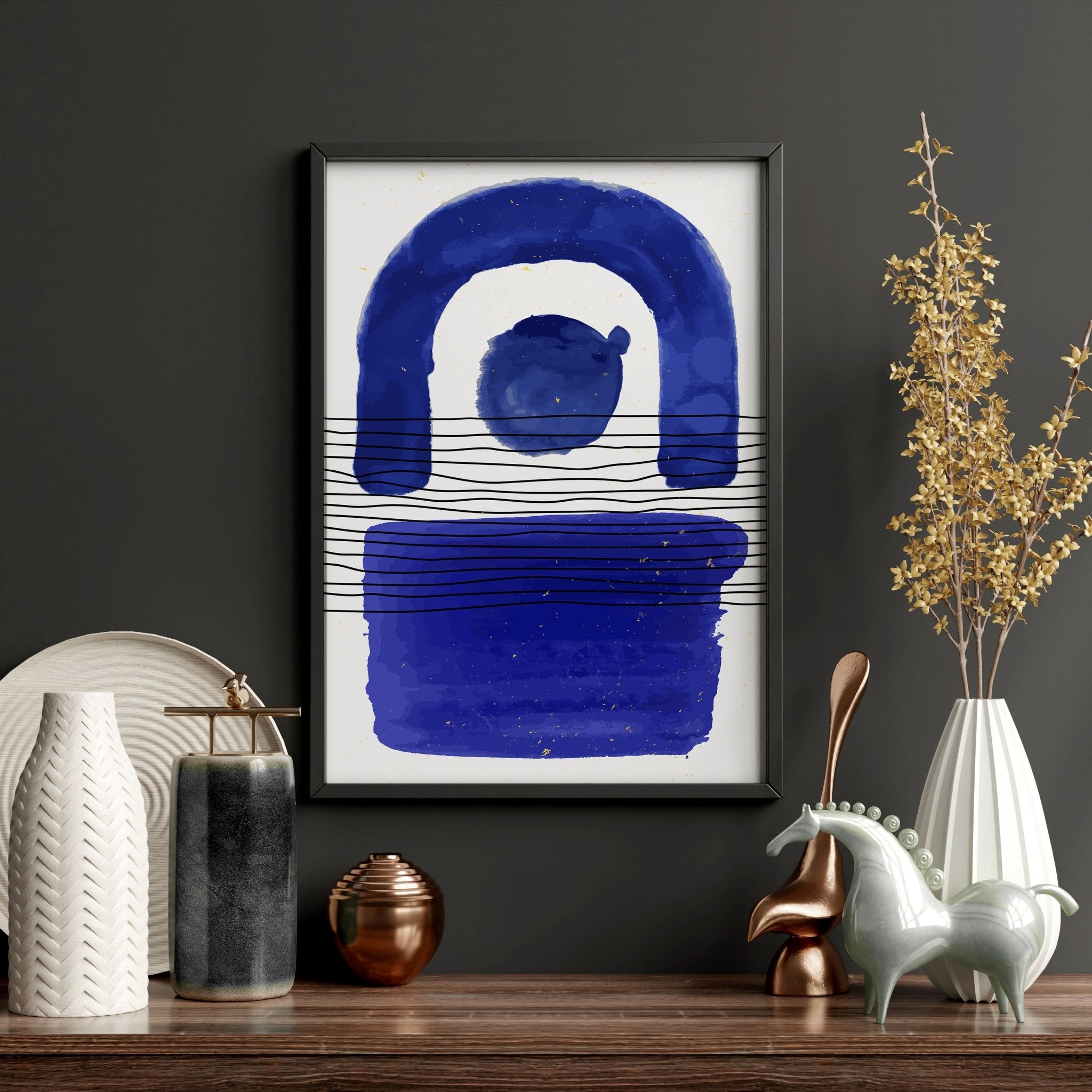 Abstract Art Wall Art | Set of 3 Abstract Wall art Prints