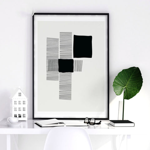 Abstract Artwork Prints | Set of 3 Abstract Wall art Prints