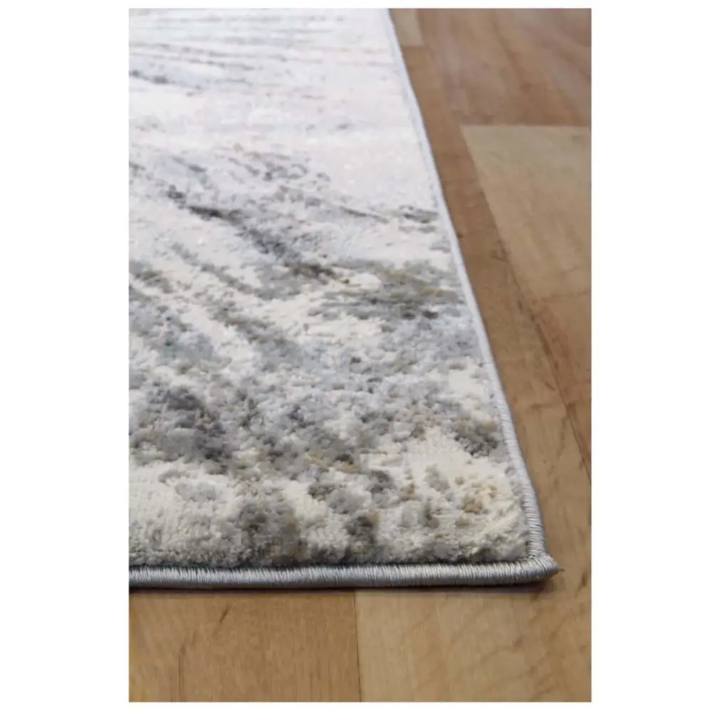 Abstract Burst Grey Rug | D149A - Rugs