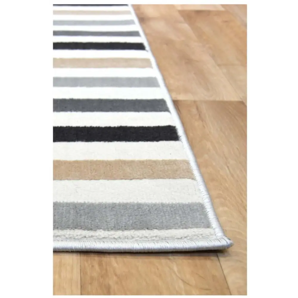 Abstract Multicolour Stripe Rug | R469A - Rugs