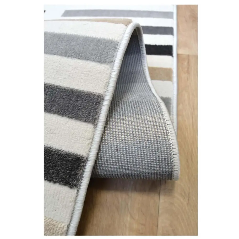 Abstract Multicolour Stripe Rug | R469A - Rugs