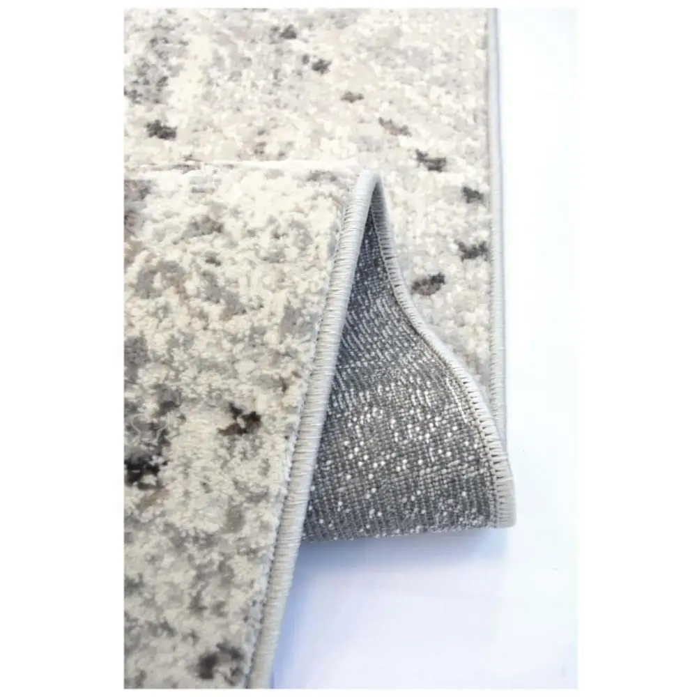 Abstract Vintage Cream & Grey Rug | D176A - Rugs