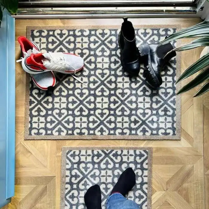 Abstract Washable Mat and Runner - Doormat