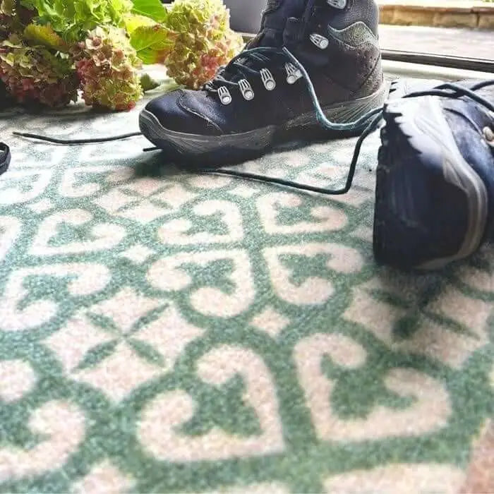 Abstract Washable Mat and Runner - Doormat