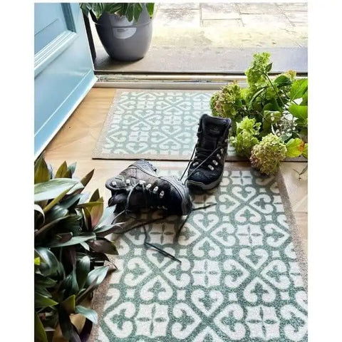 Abstract Washable Mat and Runner - Doormat