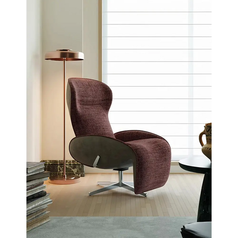 Abt Swivel Lounge Chair With Recliner Linen - recliner chair
