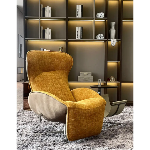 Abt Swivel Lounge Chair With Recliner Linen - recliner chair