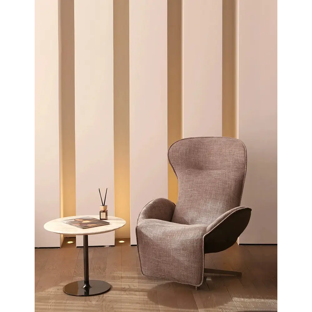 Abt Swivel Lounge Chair With Recliner Linen - recliner chair