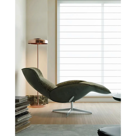 Abt Swivel Lounge Chair With Recliner Linen - recliner chair