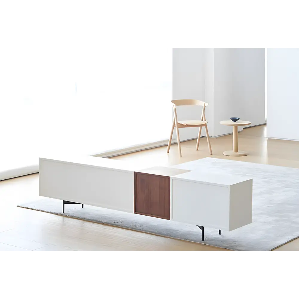 Acacia TV Stand White