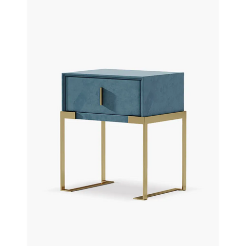 Acton Bedside Table Velvet