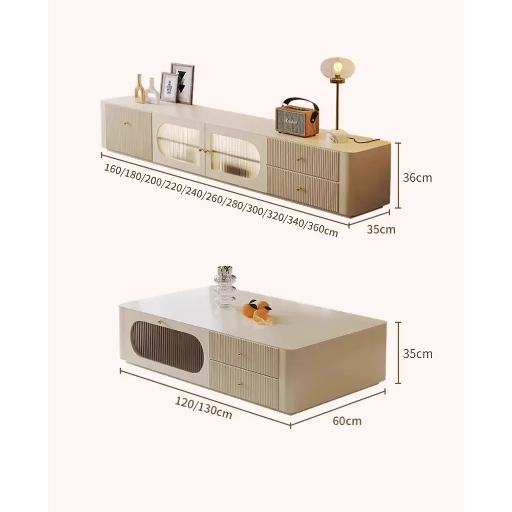 Adelaide TV Stand Pine Wood