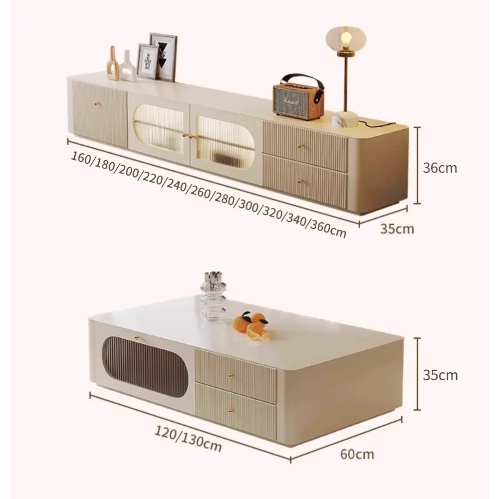 Adelaide TV Stand Pine Wood